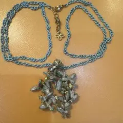 Palnart Poc ネックレス　bird ツバメ？ハト？青い鳥？廃盤　レア