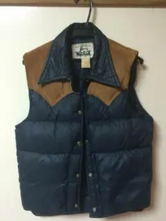ヴィンテージウールリッチダウンベストsサイズ