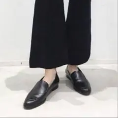 SLOBE IENA ソフトローファー 黒 24.5 バブーシュ ヤギ革 - メルカリ