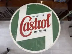 1946〜1958年あたりのカストロールアルミ看板　Φ61cm 2026年最新】カストロール 看板の人気アイテム - メルカリ