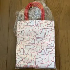 新品　ハート柄　紙袋　5枚セット