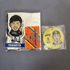 若鷹ガチャ　福岡ソフトバンクホークス　柳田悠岐　アクリルスタンド　キーホルダー