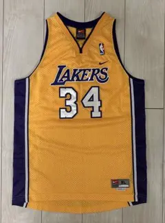 LAKERS Nike製 O'Neal 34 ユニフォーム XL