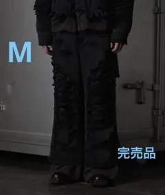 GRANCY スウェットドッキングダメージデニム　Mサイズ