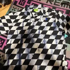 HUF チェッカーフラッグ柄 半袖シャツ XXLのサムネイル