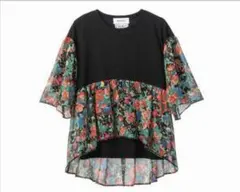 ミュベール 美品半袖カットソーTシャツ花柄　イエナフリークスストアのサムネイル