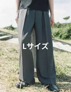 LIDNM SUMMER WOOL WIDE SLACKS Mサイズ - メルカリ