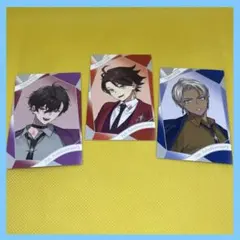 にじさんじ ランダムチェキ風カード 7周年 佐伯イッテツ 三枝明那 イブラヒム