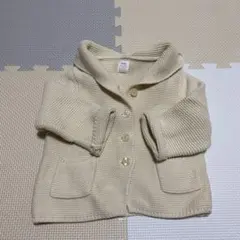GAP クリーム色 ニットカーディガン 12-18ヶ月