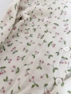 ボンポワン　さくらんぼカーディガン 2A