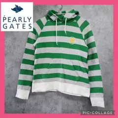 PEARLY GATES パーリーゲイツ ボーダー トレーナー サイズ1