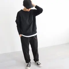 美品 グラミチ ルーズテーパードパンツUNISEX ブラック XS saro購入