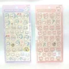 ちいかわ ボンボンドロップシール モモンガ 古本屋 2枚セット