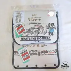 新品未開封　リトシー　ディズニー　ベビーカーシート＆ベルトカバー　トミカのサムネイル