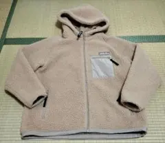 ミルクフェド ボアブルゾン ベージュ Mサイズ