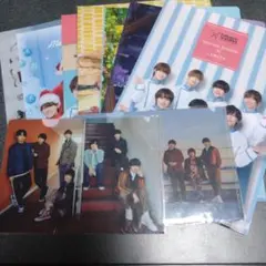 なにわ男子　クリアファイルセット