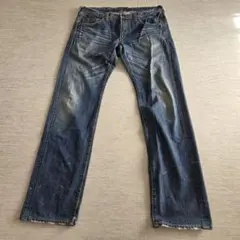 BLUEWAY メンズ　ストレート フェード加工　34