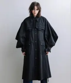 ジャケット・アウター ERIKOYAMAGUCHI matou poncho cotton chino Matou Poncho Cotton Chino – マザーハウス 公式サイト