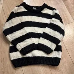 ZARA kids ボーダーニット　116センチ
