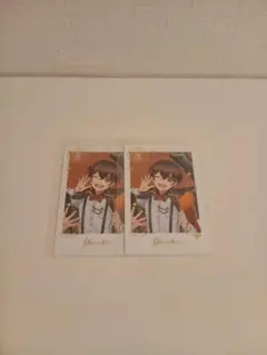 【最安値】ゆあんくん　ぷぴぱ　チェキ風　トレカ　カラフルピーチ