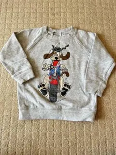 STELLAMcCARTNEY 犬のバイクプリントトレーナー90