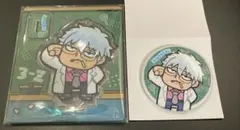 3年Z組銀ハ先生✕大川ぶくぶ　青春★アクリルマスコット　缶バッジ銀八セット