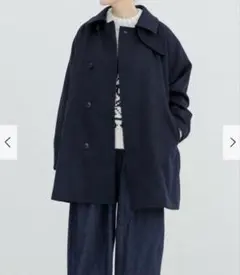 ネイビー　新品タグ付き　かぐれ　ウールシングルロングPコート　アーバンリサーチ 2025年最新】ウールシングルPコート かぐれの人気アイテム