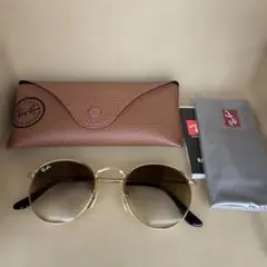 1687 Ray-BanサングラスRB3447 ROUND METAL