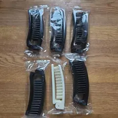 ヘアブラシ 6本セットのサムネイル