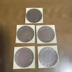 ブルガリ　ステッカー５枚のサムネイル