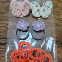 ベビー ヘアゴム ヘアクリップ