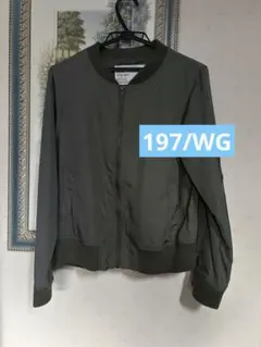 【179/ＷＧ】M MA-1スタイルジャケット フライトジャケット　アウター