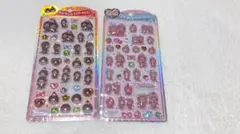 うるちゅるPOPシール　モンチッチ　2枚セット