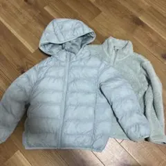 ユニクロ　アウター　ボアアウター　フリース　セット　120