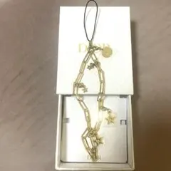 Dior Beauty ゴールドチェーンチャーム ストラップ