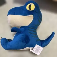 USJ ユニバ　ジュラシックパーク　ヴェロキラプトル　ブルー　ぬいぐるみ　非売品