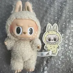 【正規品購入証明⭕️】 マカロン ラブブ Soy Milk 白 LABUBU 新品・正規品】ラブブ マカロン Soymilk ホワイト - メルカリ