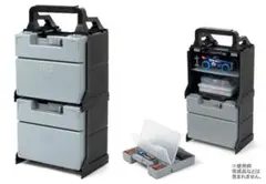 2点セット ミニ四駆 ポータブルピット 収納ボックス パーツ モーター コースのサムネイル