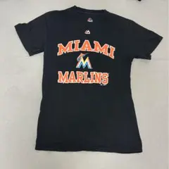 Majestic Miami Marlins Tシャツ 黒 Sのサムネイル