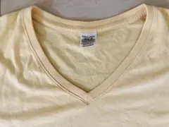 UNION MADE★Lee Vネック Tシャツ★イエロー Mサイズのサムネイル