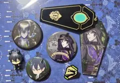 ツイステッドワンダーランド マレウス ピンズ キーホルダー ツイステ ディアソ