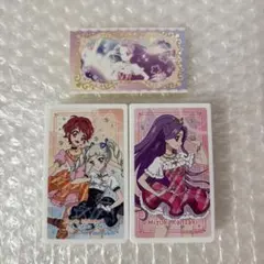 アイカツ ラブレッツ lovelet 美月 ユリカ かえで レア ステッカー