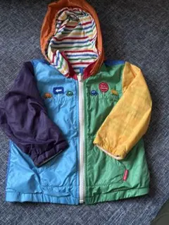 ミキハウス フード付きジャケット 80