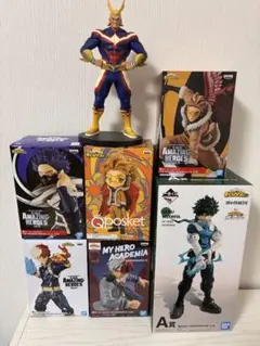 僕のヒーローアカデミア フィギュア 6体セット - メルカリ