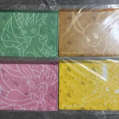 イーブイフレンズクリアファイル4枚セット ポケセンオンライン限定商品