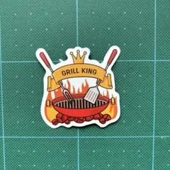 防水ステッカー　キャンプ　アウトドア　ギアカスタム　焚き火