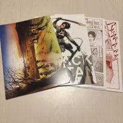 【匿名配送】進撃の巨人 キャラクターイラストノート ４冊セット