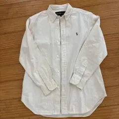 Ralph Lauren ボタンダウンシャツ サイズ9 アイボリー