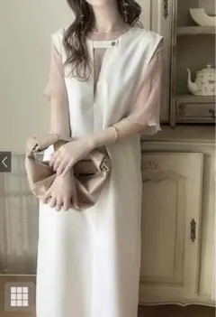 グレイル　Vネックジャンパースカート