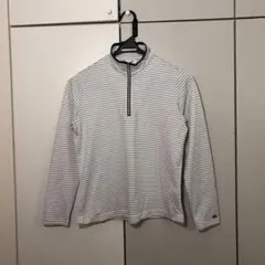 ellesse テニスウェア　ボーダー　ジャンパー　ストライプ